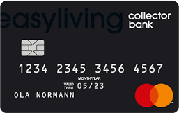 Collector Bank Easyliving kreditkort